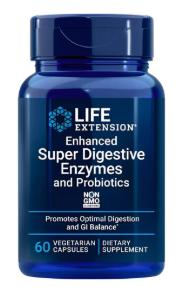 Super Digestive Enzymes and Probiotics (60 VCapsules) - Life Extension