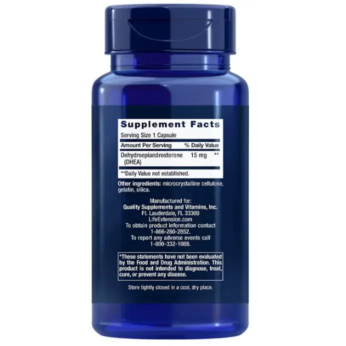 DHEA 15mg (100) - Life Extension