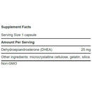 DHEA 25mg (100 Caps) - Life Extension Rótulo - iPUMP Suplementos