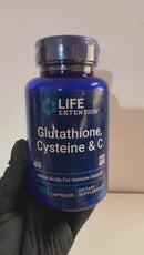 Glutathione, Cysteine and C (100 Capsules) - Life Extension
