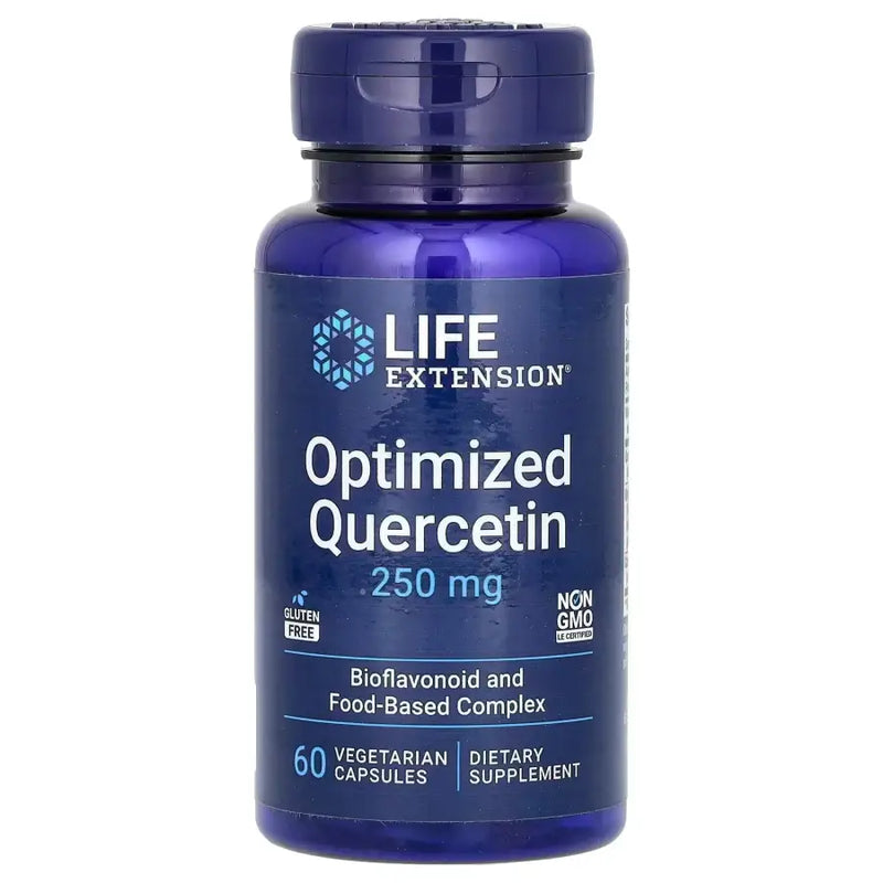 Quercetin Optimized 250mg (60 Vegetarian Capsules) - Life
