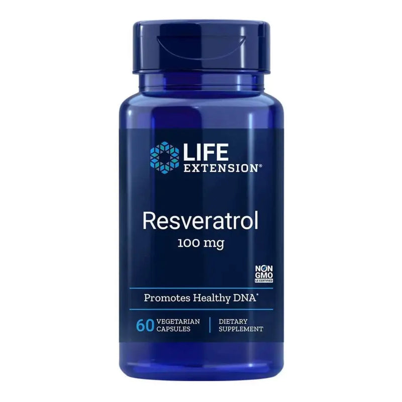 Resveratrol 100mg (60 Caps) - Life Extension - iPUMP Suplementos